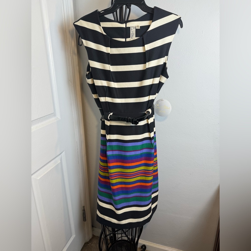 Striped Multicolor Dress